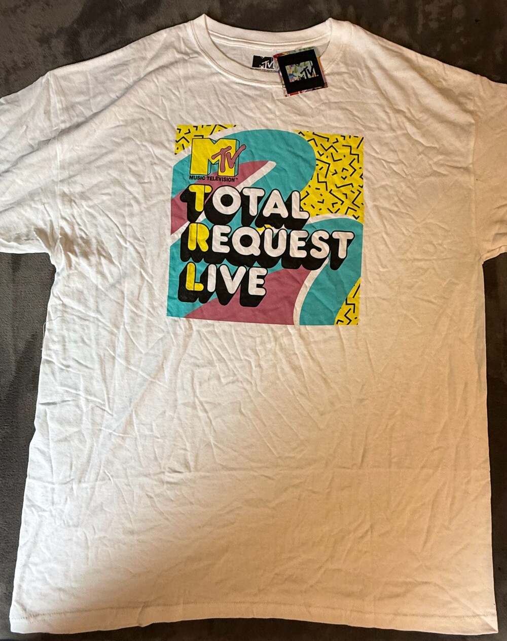 MTV Total Request Live TRL Graphic T-Shirt Size XL